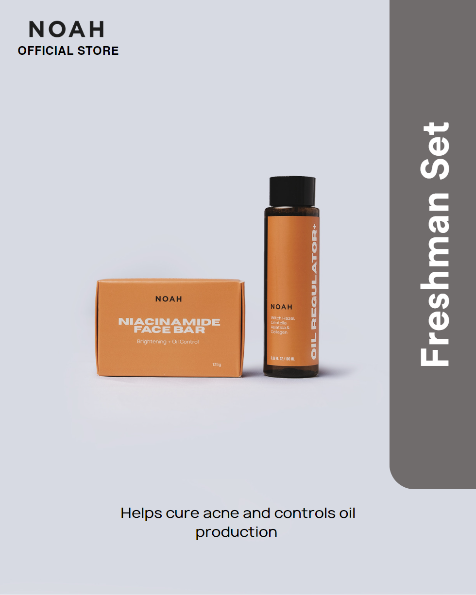 Noah Freshman Set (For Less Oily Skin and Acne, Budget-Friendly)