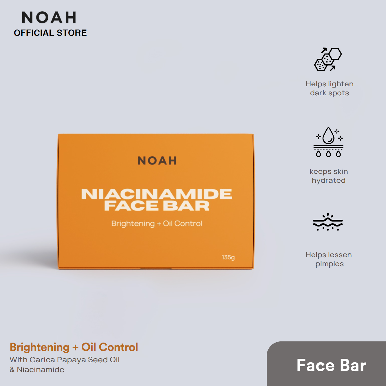 Noah Freshman Set (For Less Oily Skin and Acne, Budget-Friendly)