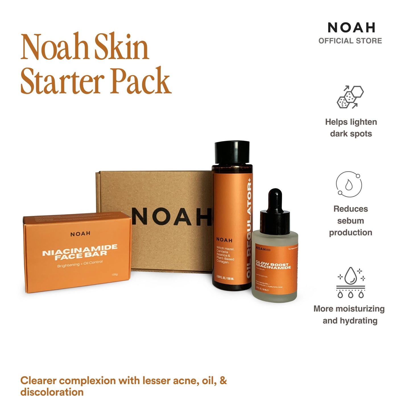 NOAH SKIN STARTER PACK (Oily and Acne)