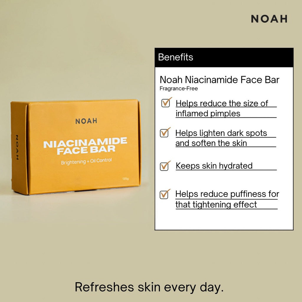 Noah Niacinamide Face Bar 135g