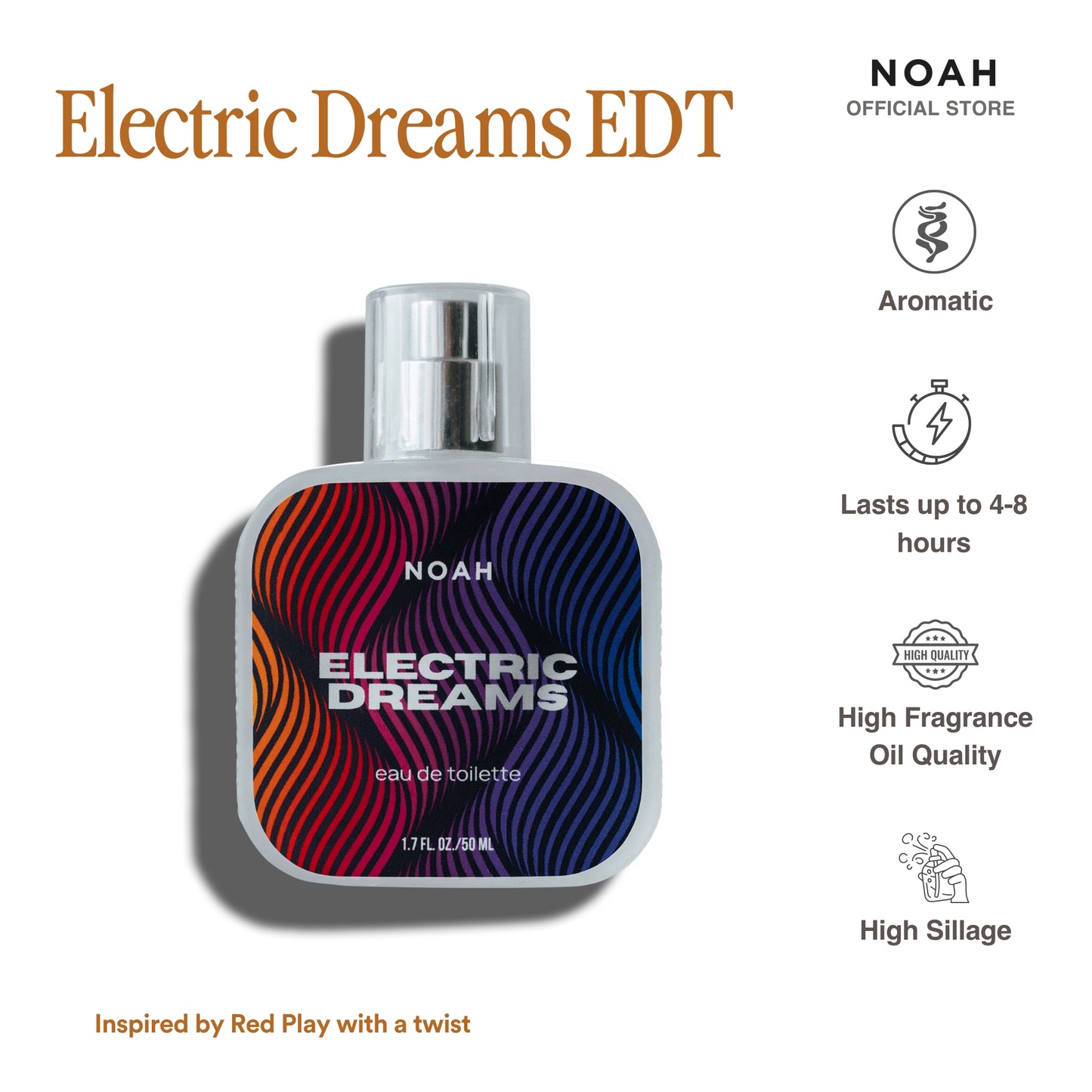 Noah Electric Dreams Eau De Toilette 50ml