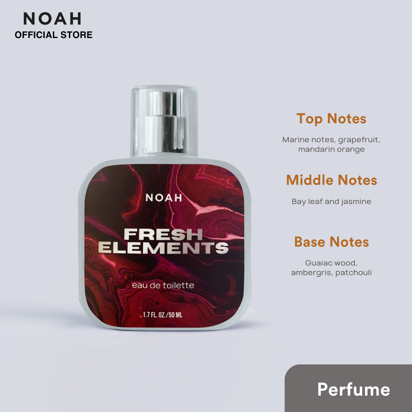 Noah Fresh Elements  Eau De Toilette 50ml (Lasts up to 4-6 hours)
