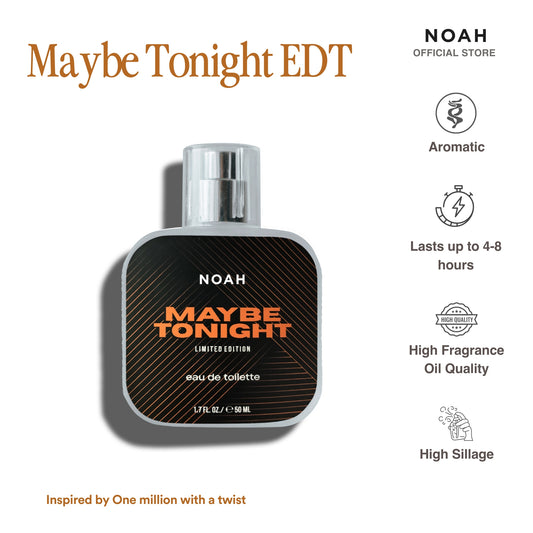 Noah Maybe Tonight Eau De Toilette 50mL Lasts Up to 4-6 Hours