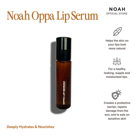 Noah Oppa Lips Serum (Hydrating, Buildable Tint, Heals Chapped Lips, Fragrance-Free)