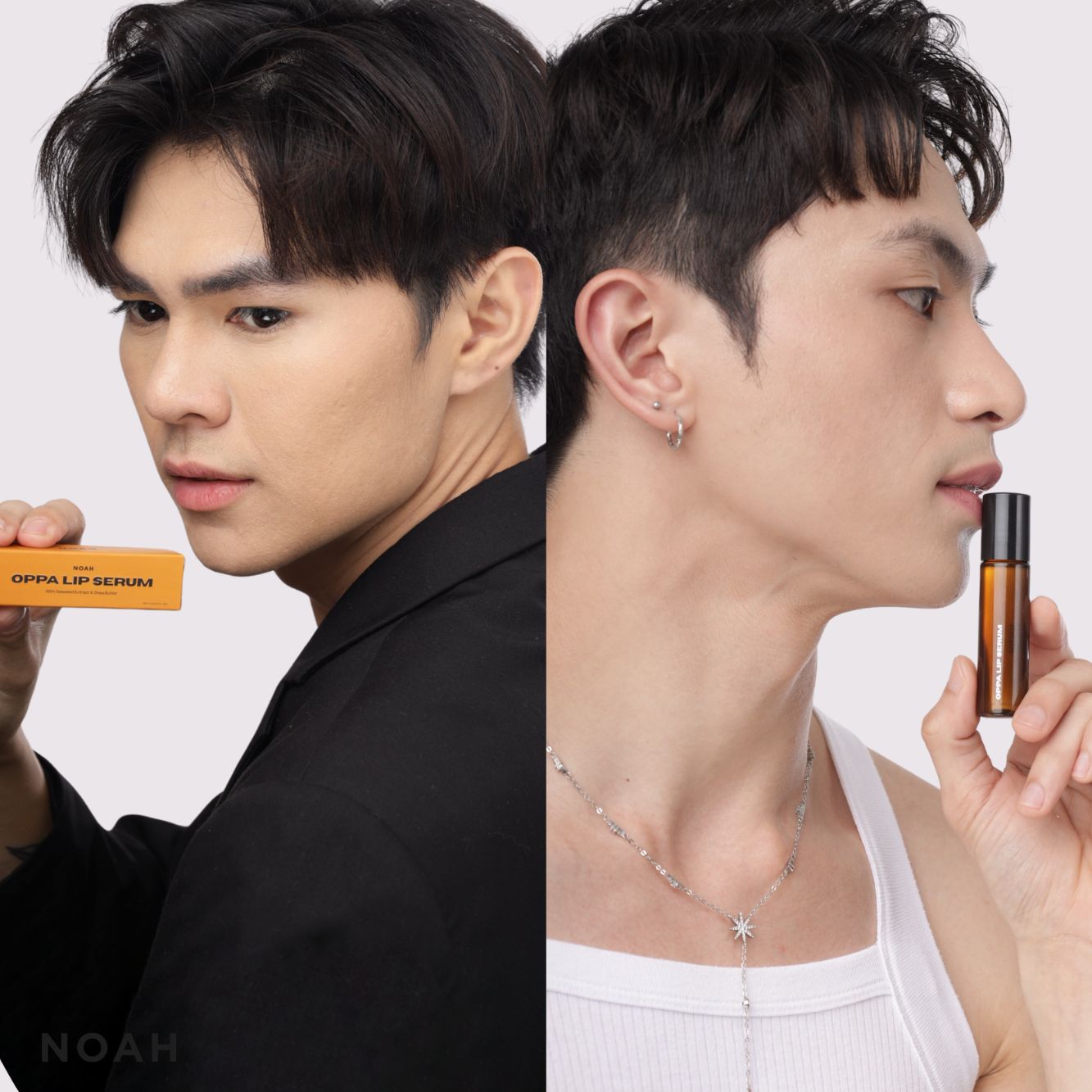 Noah Oppa Lips Serum (Hydrating, Buildable Tint, Heals Chapped Lips, Fragrance-Free)
