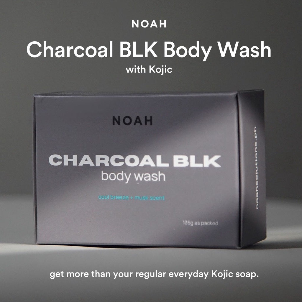 Noah Charcoal BLK Body Wash with Kojic 135g.